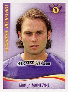 Cromo Martijn Monteyne - Football Belgium 2009-2010 n. 183 - Panini