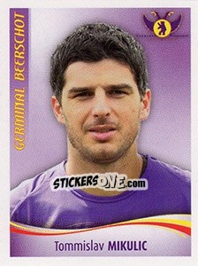 Sticker Tommislav Mikulic - Football Belgium 2009-2010 n. 184 - Panini