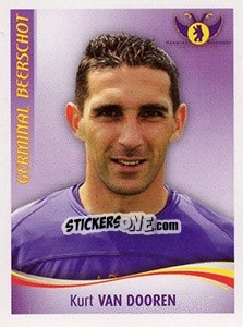 Sticker Kurt Van Dooren - Football Belgium 2009-2010 n. 185 - Panini