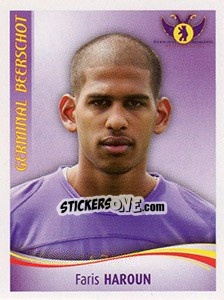 Cromo Faris Haroun - Football Belgium 2009-2010 n. 192 - Panini