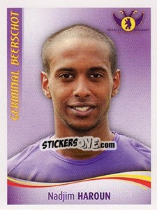 Sticker Nadjim Haroun - Football Belgium 2009-2010 - Panini