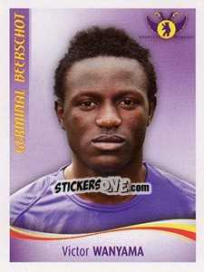 Sticker Victor Wanyama - Football Belgium 2009-2010 - Panini