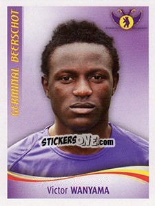 Sticker Victor Wanyama - Football Belgium 2009-2010 n. 198 - Panini