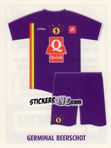 Figurina Uniform In - Football Belgium 2009-2010 n. 202 - Panini