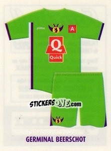 Figurina Uniform Out - Football Belgium 2009-2010 n. 203 - Panini