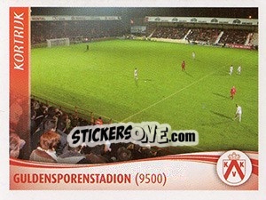 Sticker Guldensporenstadion (Stade) - Football Belgium 2009-2010 n. 207 - Panini