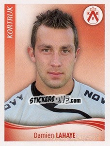 Sticker Damien Lahaye - Football Belgium 2009-2010 - Panini