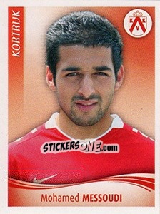 Sticker Mohamed Messoudi - Football Belgium 2009-2010 - Panini