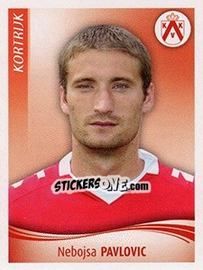 Sticker Nebojsa Pavlovic - Football Belgium 2009-2010 n. 223 - Panini