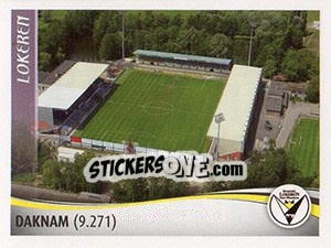 Sticker Daknam (Stade) - Football Belgium 2009-2010 n. 236 - Panini