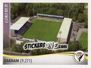 Sticker Daknam (Stade) - Football Belgium 2009-2010 - Panini