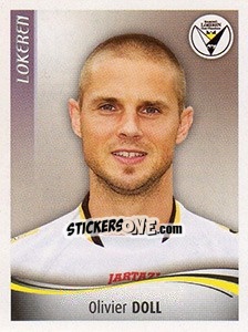 Sticker Olivier Doll - Football Belgium 2009-2010 n. 242 - Panini