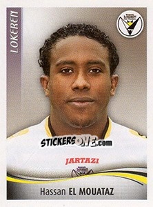 Sticker Hassan El Mouataz - Football Belgium 2009-2010 n. 245 - Panini