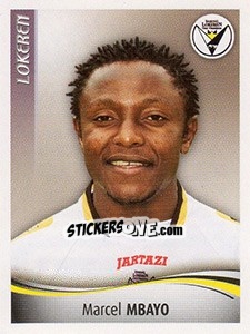 Sticker Marcel Mbayo - Football Belgium 2009-2010 - Panini