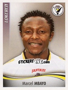 Cromo Marcel Mbayo - Football Belgium 2009-2010 n. 249 - Panini