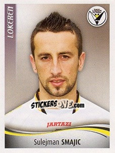 Sticker Sulejman Smajic - Football Belgium 2009-2010 - Panini