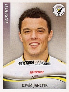 Sticker Dawid Janczyk - Football Belgium 2009-2010 n. 255 - Panini