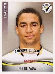 Sticker Nill De Pauw - Football Belgium 2009-2010 n. 259 - Panini