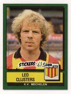 Sticker Lei Clijsters (Vedettes du Club) - Football Belgium 2009-2010 - Panini