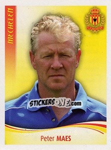 Cromo Peter Maes - Football Belgium 2009-2010 - Panini