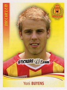 Cromo Yoni Buyens - Football Belgium 2009-2010 - Panini