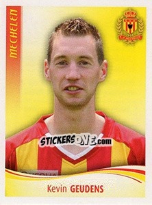 Sticker Kevin Geudens - Football Belgium 2009-2010 - Panini