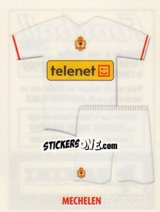 Figurina Uniform Out - Football Belgium 2009-2010 - Panini