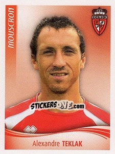 Cromo Alexandre Teklak - Football Belgium 2009-2010 - Panini