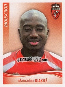 Sticker Mamadou Diakité - Football Belgium 2009-2010 - Panini