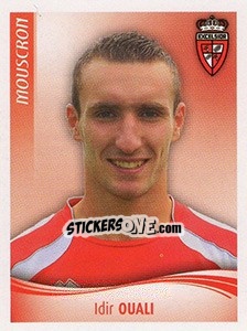 Cromo Idir Ouali - Football Belgium 2009-2010 - Panini