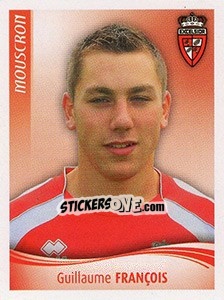 Sticker Guillaume François - Football Belgium 2009-2010 n. 315 - Panini
