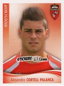 Cromo Alejandro Cortell Palanca - Football Belgium 2009-2010 - Panini