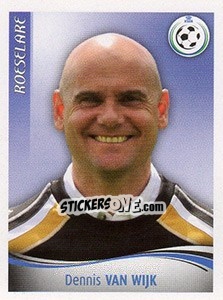 Cromo Dennis Van Wijk - Football Belgium 2009-2010 n. 326 - Panini