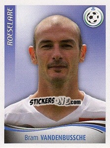 Cromo Bram Vandenbussche - Football Belgium 2009-2010 n. 333 - Panini