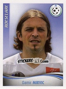 Sticker Damir Mirvic - Football Belgium 2009-2010 - Panini