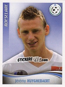 Sticker Jérémy Huyghebaert - Football Belgium 2009-2010 - Panini