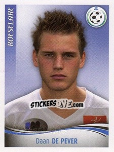 Cromo Daan De Pever - Football Belgium 2009-2010 n. 337 - Panini