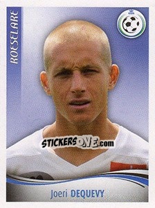 Cromo Joeri Dequevy - Football Belgium 2009-2010 n. 338 - Panini