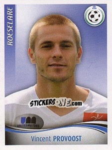 Cromo Vincent Provoost - Football Belgium 2009-2010 - Panini