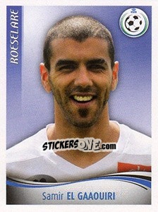 Sticker Samir El Gaaouri - Football Belgium 2009-2010 - Panini