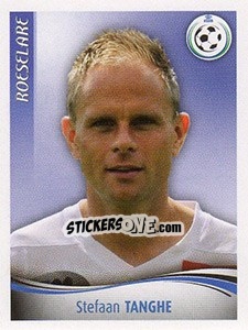 Sticker Stefan Tanghe - Football Belgium 2009-2010 - Panini