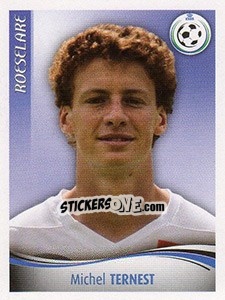 Sticker Michel Ternest - Football Belgium 2009-2010 - Panini