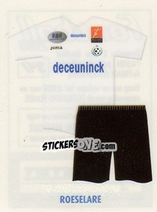 Sticker Uniform In - Football Belgium 2009-2010 - Panini