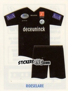 Figurina Uniform Out - Football Belgium 2009-2010 n. 348 - Panini