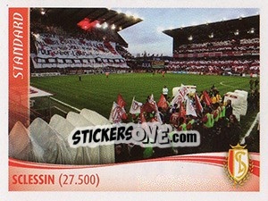 Sticker Sclessin (Stade) - Football Belgium 2009-2010 n. 352 - Panini