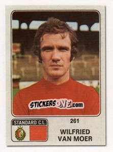Sticker Wilfried Van Moer (Vedettes du Club) - Football Belgium 2009-2010 n. 353 - Panini