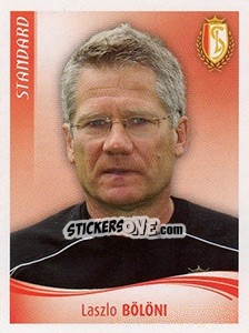 Sticker Laszlo Bölöni - Football Belgium 2009-2010 - Panini