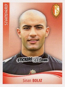 Sticker Sinan Bolat - Football Belgium 2009-2010 n. 356 - Panini