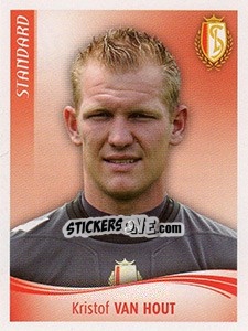 Sticker Kristof Van Hout - Football Belgium 2009-2010 n. 357 - Panini