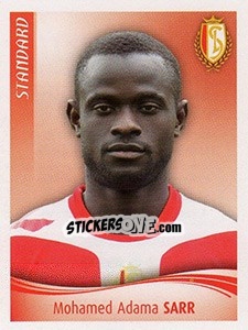 Cromo Mohamed Adama Sarr - Football Belgium 2009-2010 - Panini